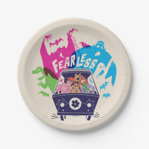 Scooby-Doo   The Fearless Mystery Machine Paper Plate
