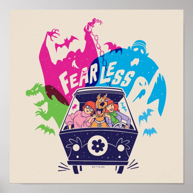 Scooby-Doo | The Fearless Mystery Machine Poster (Front)