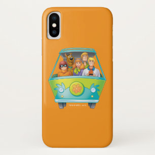 Scooby-Doo & The Gang Mystery Machine Airbrush iPhone X Case