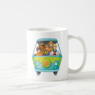 Scooby-Doo & The Gang Mystery Machine Airbrush Coffee Mug