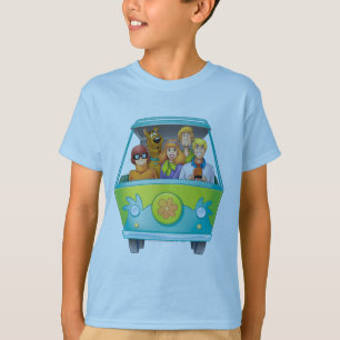 Scooby-Doo & The Gang Mystery Machine Airbrush T-Shirt