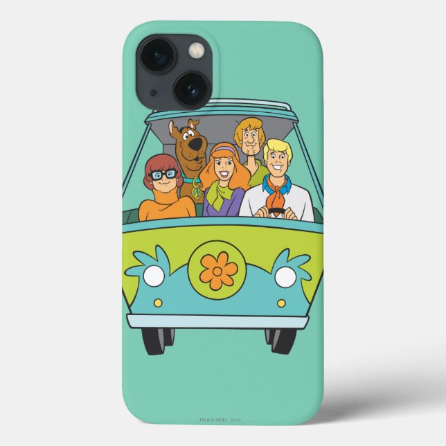 Scooby-Doo & The Gang Mystery Machine Case-Mate iPhone Case (Back)