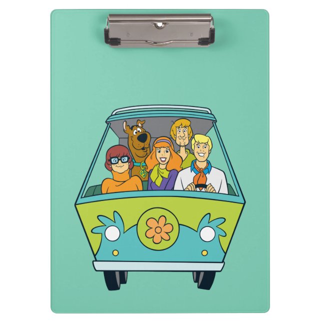 Scooby-Doo & The Gang Mystery Machine Clipboard (Front)