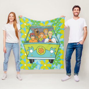 Scooby-Doo & The Gang Mystery Machine Fleece Blanket