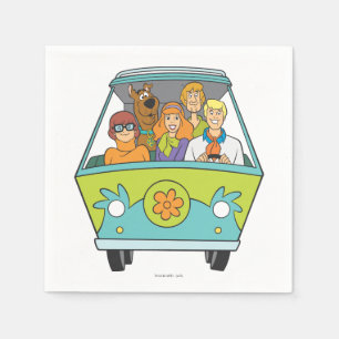 Scooby-Doo & The Gang Mystery Machine Napkin