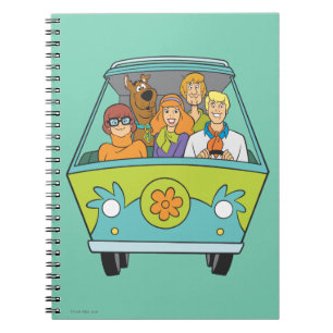 Scooby-Doo & The Gang Mystery Machine Notebook