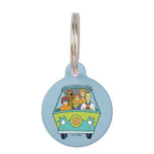 Scooby-Doo & The Gang Mystery Machine Pet Tag