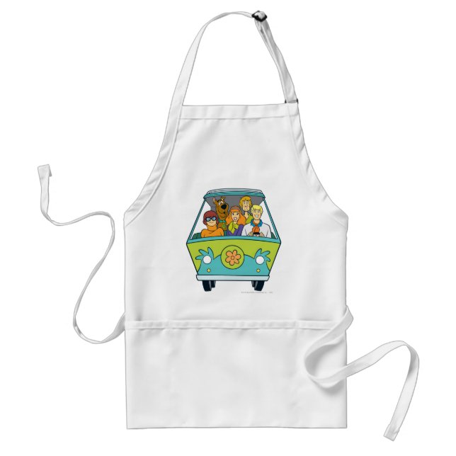 Scooby-Doo & The Gang Mystery Machine Standard Apron (Front)