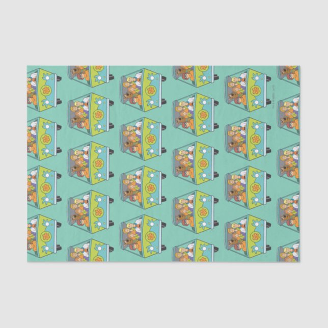 Scooby-Doo & The Gang Mystery Machine Tissue Paper (Front)