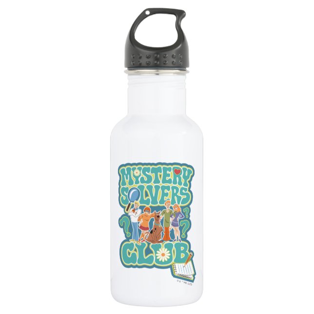 Scooby-Doo & the Gang "Mystery Solvers Club" 532 Ml Water Bottle (Front)