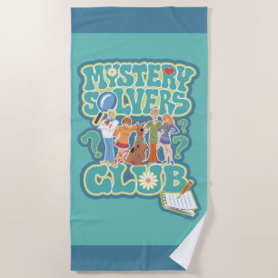 Scooby-Doo & the Gang "Mystery Solvers Club" Beach Towel