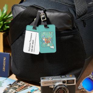 Scooby-Doo & the Gang "Mystery Solvers Club" Luggage Tag