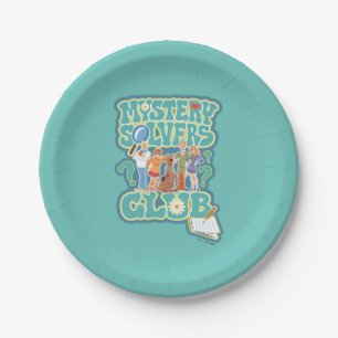 Scooby-Doo & the Gang "Mystery Solvers Club" Paper Plate