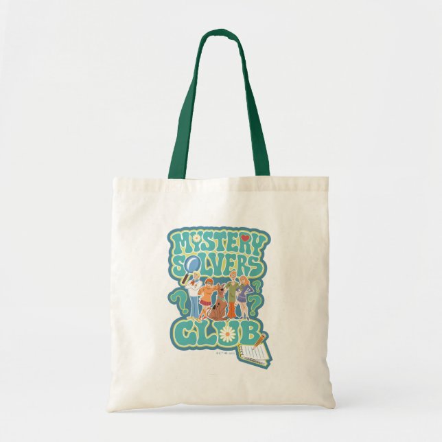 Scooby-Doo & the Gang "Mystery Solvers Club" Tote Bag (Front)