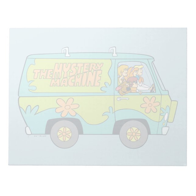 Scooby-Doo | The Mystery Machine Notepad (Front)