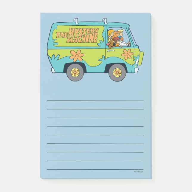 Scooby-Doo | The Mystery Machine Post-it Notes (Front)