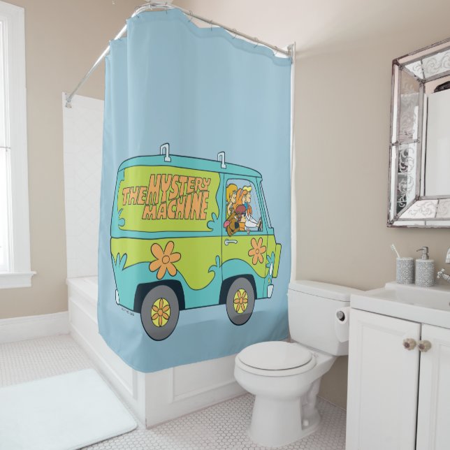 Scooby-Doo | The Mystery Machine Shower Curtain (In Situ)