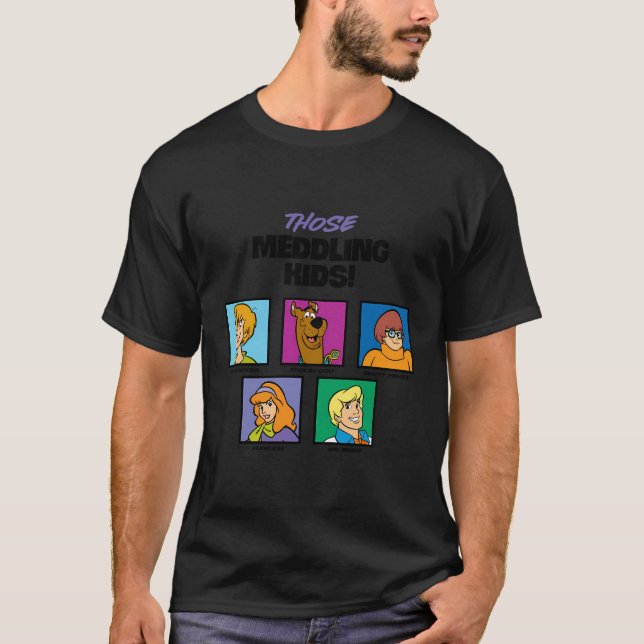 Scooby-Doo Those Meddling Kids T-Shirt (Front)