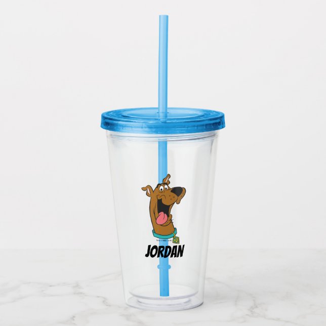 Scooby-Doo Tongue Out Acrylic Tumbler (Front)