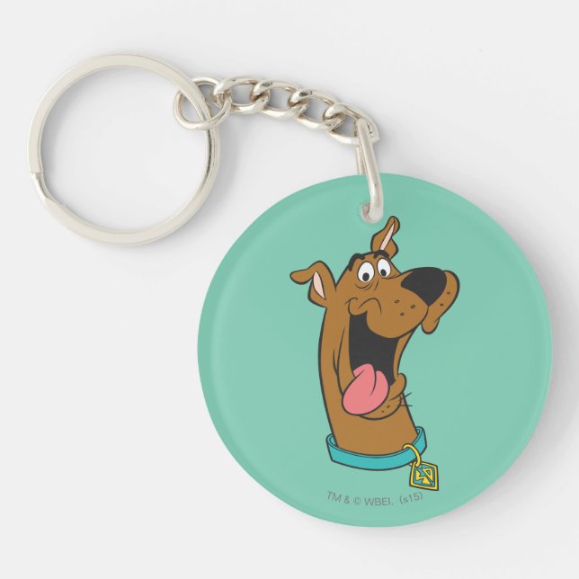 Scooby-Doo Tongue Out Key Ring (Front)