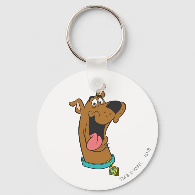 Scooby-Doo Tongue Out Key Ring (Front)