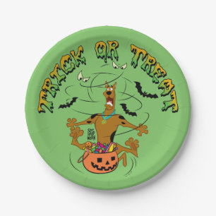 Scooby-Doo   Trick of Treat Paper Plate