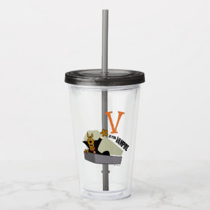Scooby-Doo V is for Vampire Acrylic Tumbler