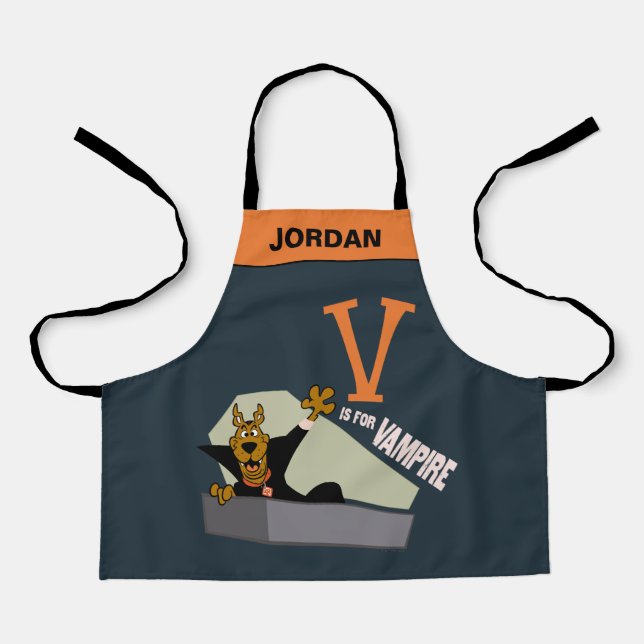 Scooby-Doo | V is for Vampire Apron (Front)