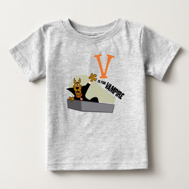 Scooby-Doo | V is for Vampire Baby T-Shirt (Front)