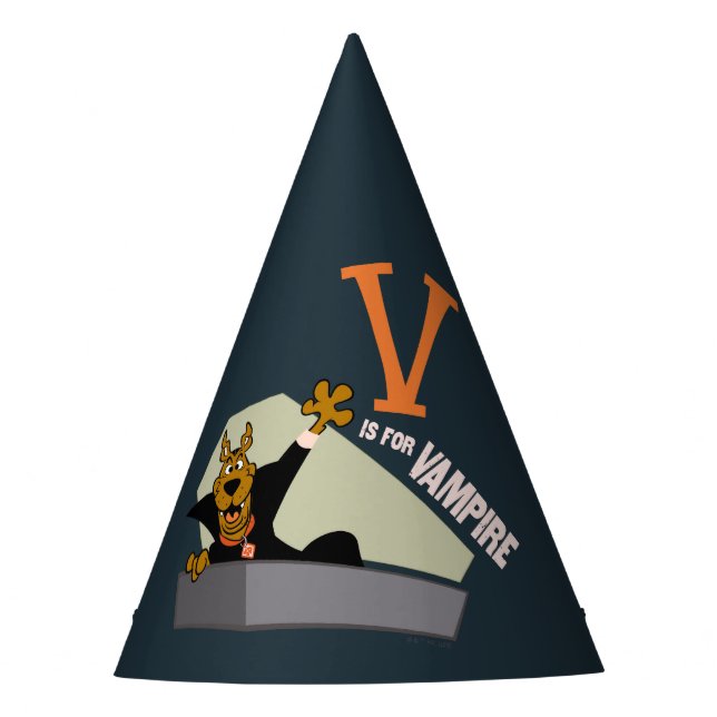 Scooby-Doo | V is for Vampire Party Hat (Front)