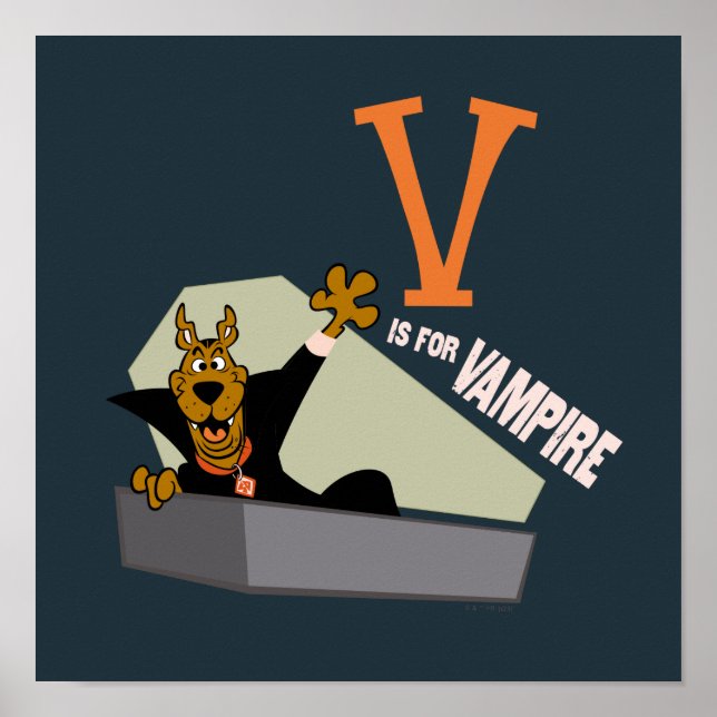Scooby-Doo | V is for Vampire Poster (Front)