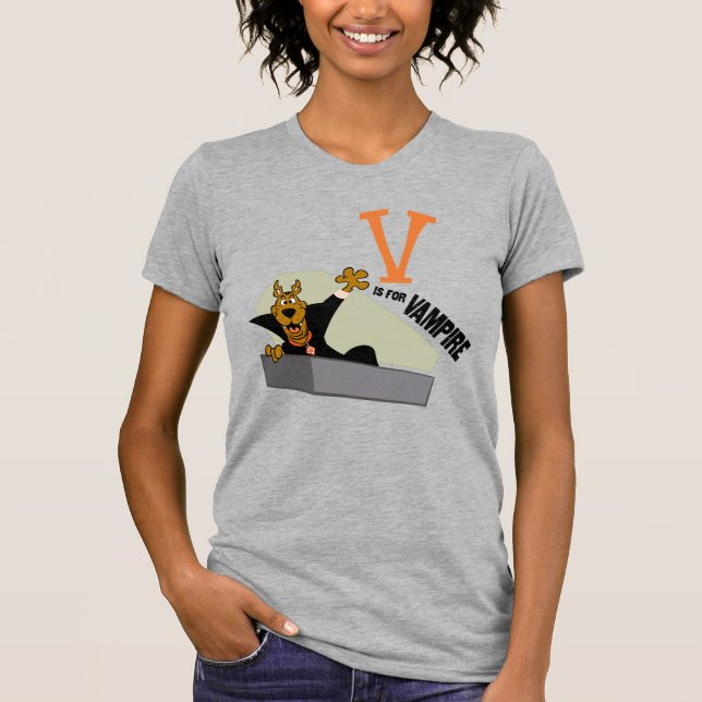 Scooby-Doo | V is for Vampire T-Shirt (Front)