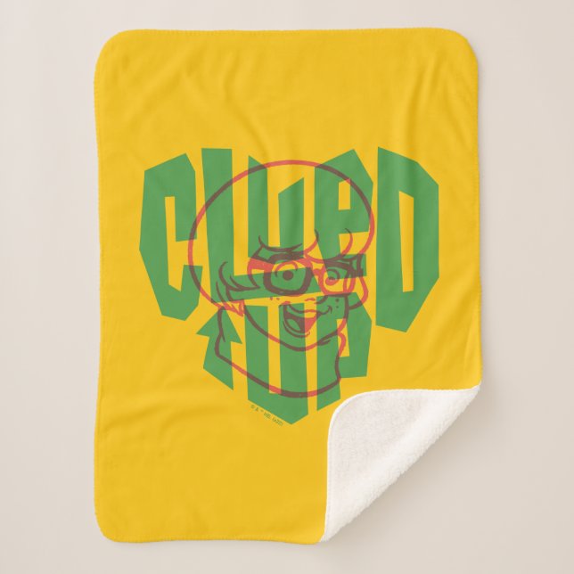Scooby-Doo | Velma Clued Up Sherpa Blanket (Front)