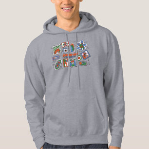 Scooby-Doo Wall of Halloween Picture Frames Hoodie