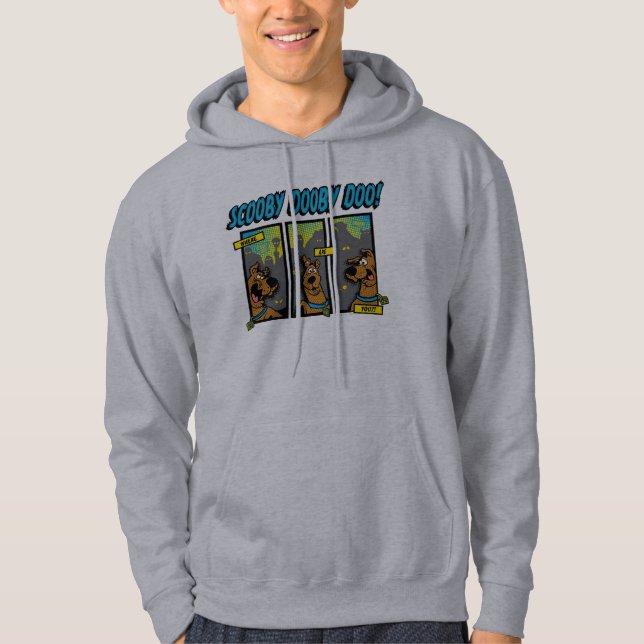 Scooby-Doo Where Are You Comic Panels Hoodie (Front)