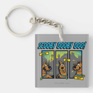Scooby-Doo Where Are You Comic Panels Key Ring