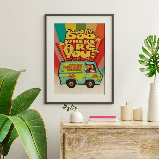Scooby-Doo | "Where Are You?" Retro Cartoon Van Poster (Creator Uploaded)