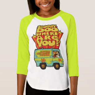 Scooby-Doo   "Where Are You?" Retro Cartoon Van T-Shirt