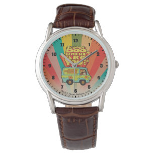 Scooby-Doo "Where Are You?" Retro Cartoon Van Watch