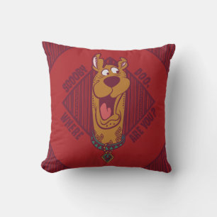Scooby-Doo Where Are You Tribal Graphic Cushion