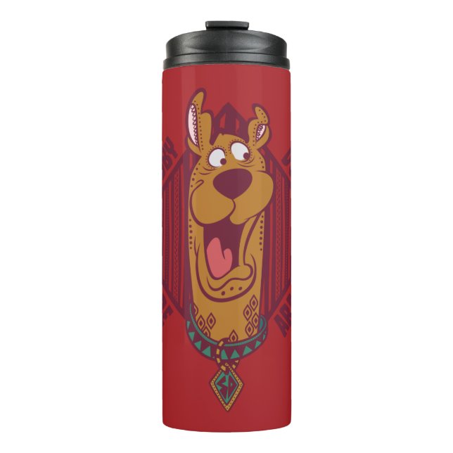Scooby-Doo Where Are You Tribal Graphic Thermal Tumbler (Front)