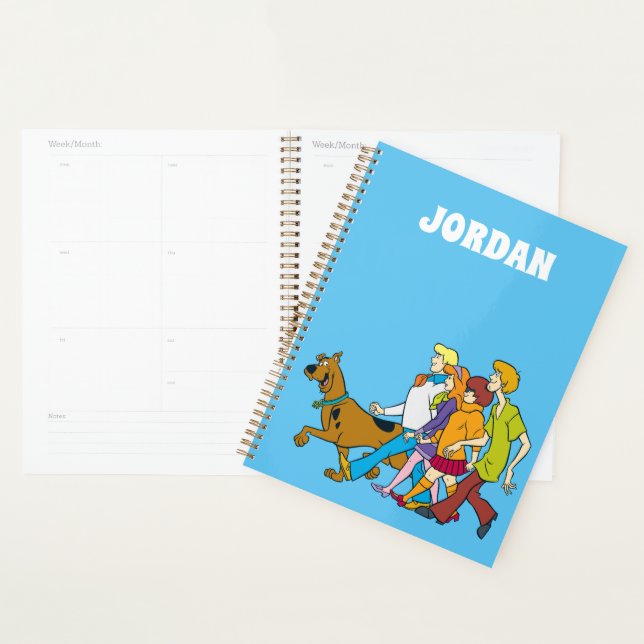 Scooby-Doo | Whole Gang 18 | Add Your Name Planner (Display)