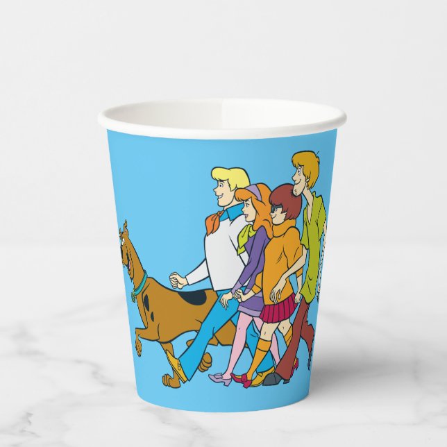 Scooby-Doo | Whole Gang 18 Mystery Inc Paper Cups (Left)
