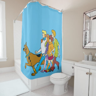 Scooby-Doo   Whole Gang 18 Mystery Inc Shower Curtain