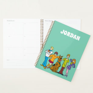 Scooby-Doo   Whole Gang   Add Your Name Planner