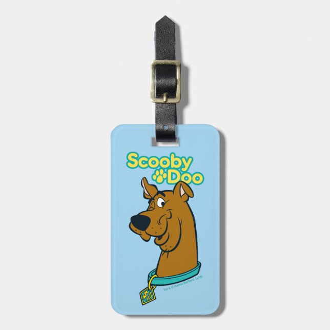 Scooby-Doo Winking Luggage Tag (Front Vertical)