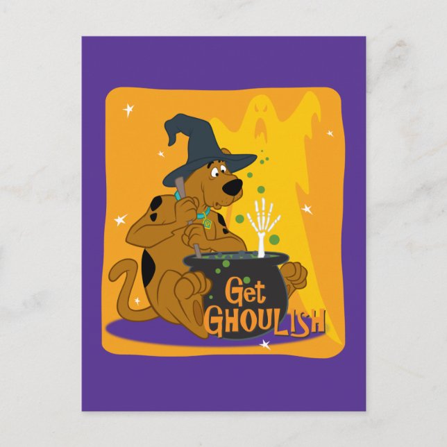 Scooby-Doo Witch's Cauldron Postcard (Front)
