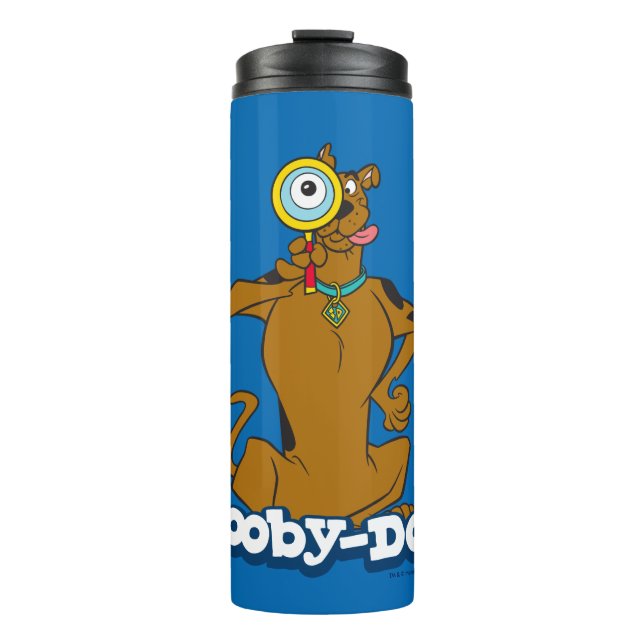 Scooby-Doo With Magnifying Glass Thermal Tumbler (Front)