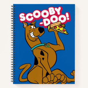 Scooby-Doo With Pizza Slice Notebook