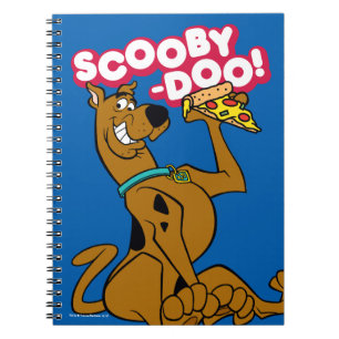 Scooby-Doo With Pizza Slice Notebook